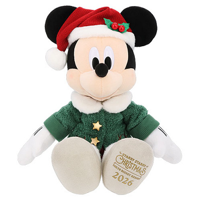 ミッキーぬいぐるみ(クリスマスグッズ2026)