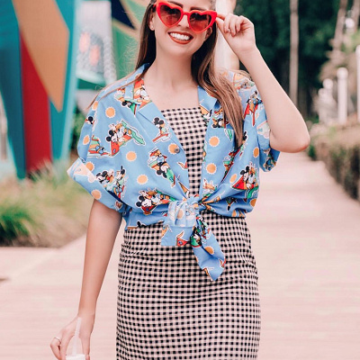 ミッキーアウターコーデ③