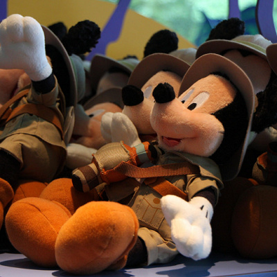 ミッキーぬいぐるみ