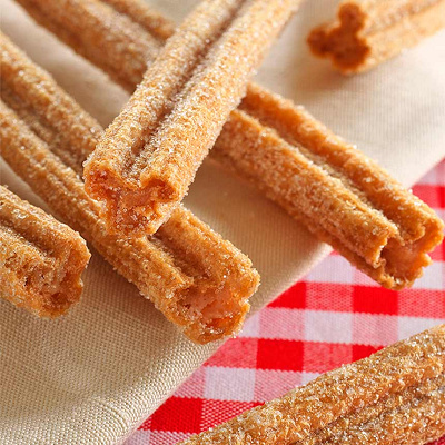 ディズニーシーチュロス：ミッキーシェイプがキュート♡