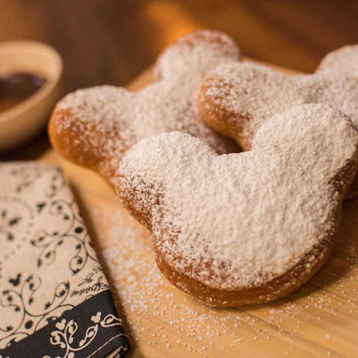 ミッキーの形のベニエ