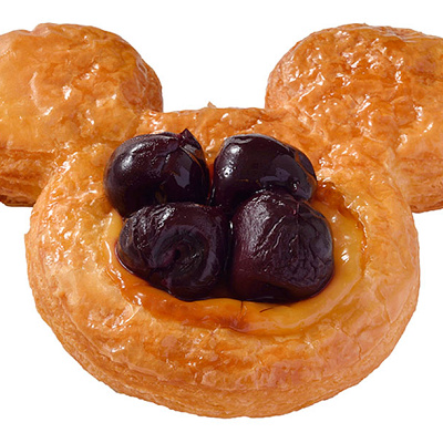 ミッキーシェイプのデザートパン②