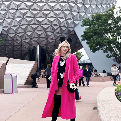 ミッキートップスコーデ⑨