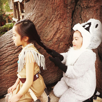 ミーコ着ぐるみコーデ