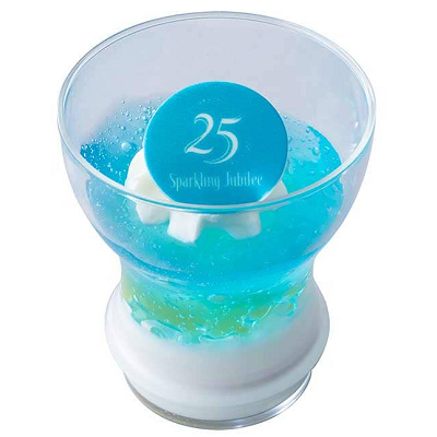 ミルクムース＆アップル・ソーダゼリー