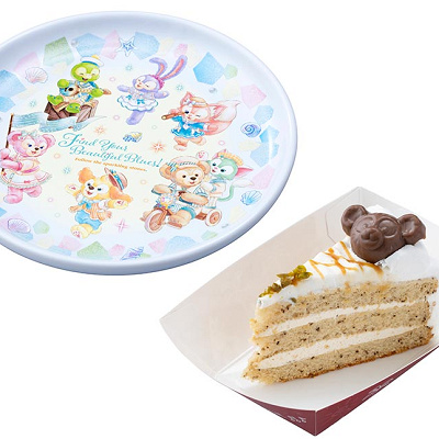 ミルクティーショートケーキ（ピスタチオ入り）、スーベニアプレート付き