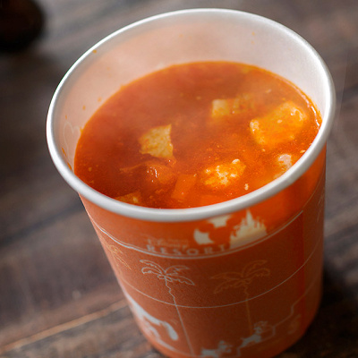 ミネストローネ（ローストチキン入り）