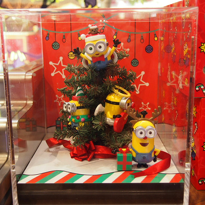 クリスマス気分が盛り上がるミニオンのクリスマスツリー