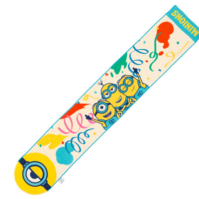 ミニオンマフラータオル