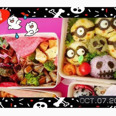 ミニオンおにぎり弁当