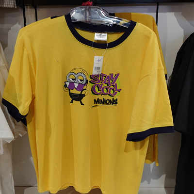 ミニオンTシャツ(イエロー・ロゴ)