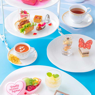 ミニー：アフタヌーンティーセット