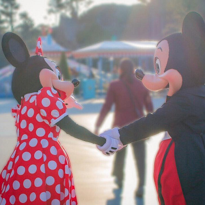 ミニーとミッキー