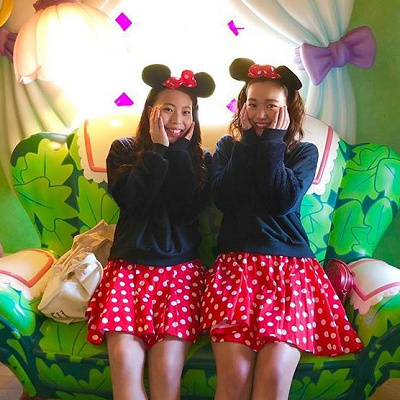 ミニーコーデ×ミニーカチューシャ