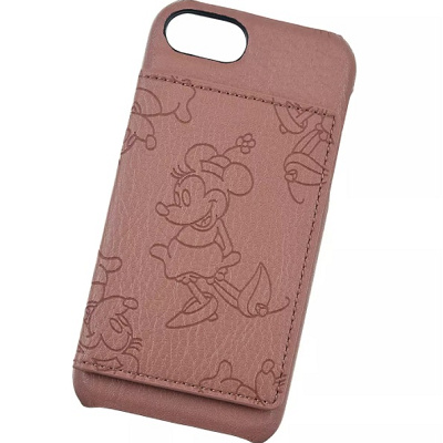 ミニー ラインパターン ピンク