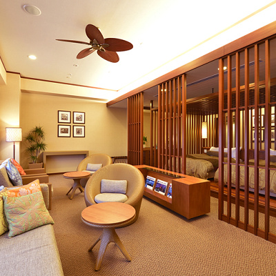 モノリスタワーのプレミアムルームはかなりの豪華さです！