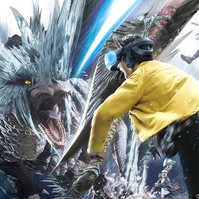 モンスターハンターワールド:アイスボーン XR WALK メインビジュアル
