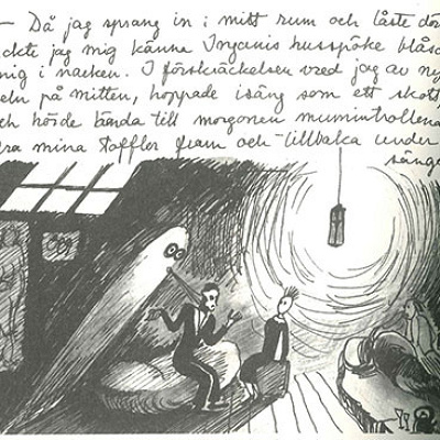 トーベが絵日記に描いたムーミントロール