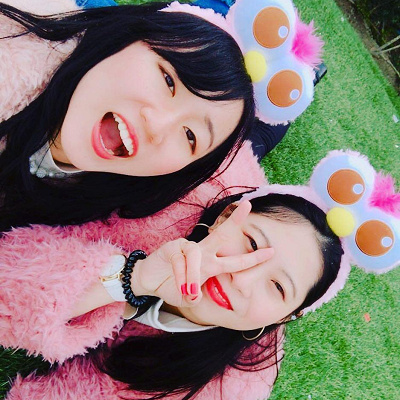 モッピーの双子コーデ