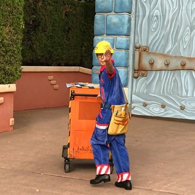 ランドのファン・カストさん！？