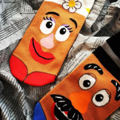 ミスターポテトヘッドのソックス