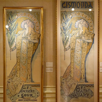 ミュシャの出世作「ジスモンダ」