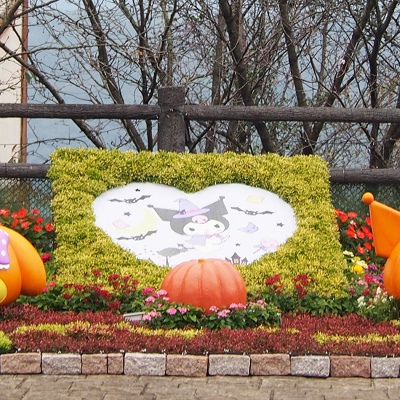 かわいいパンプキンになったマイメロディとクロミ