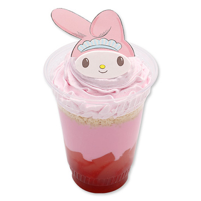 マイメロディのピーチベリーヨーグルト