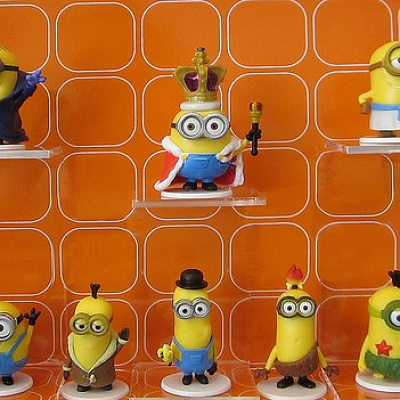 謎の言葉を話す不思議な生き物・ミニオンズ