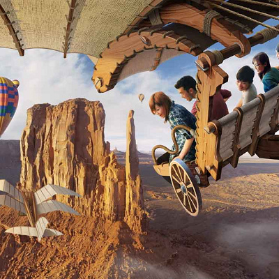 新アトラクション「ソアリン」