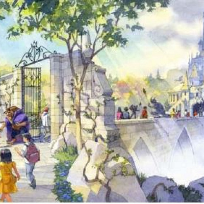 新設される美女と野獣エリア