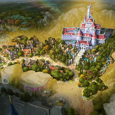 美女と野獣エリアに新設されるエンターテイメント