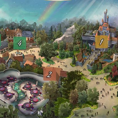 新ファンタジーランドのマップ