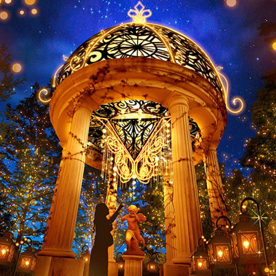 ひらかたパークの新イルミネーションエリア