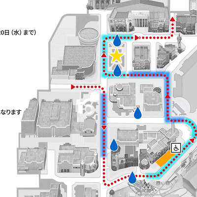 NO LIMIT! サマー・スプラッシュ・パレードのルート