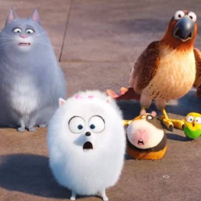 モルモットのノーマン中央右／映画『ペット』