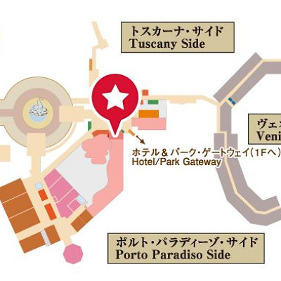 オチェーアノの地図