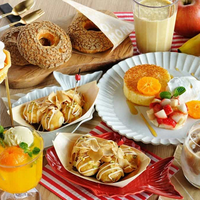  「OMOカフェ&バル」カフェメニューイメージ