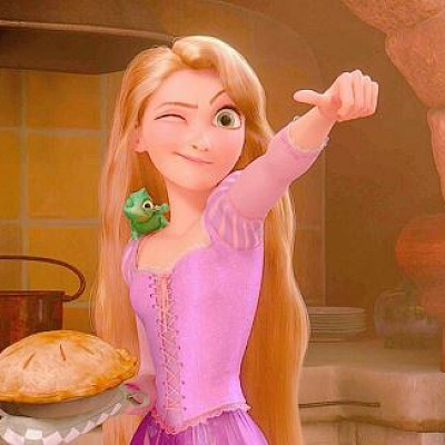 ラプンツェルの肩に･･･