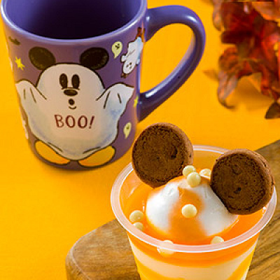 オレンジ＆ホワイトチョコレートムース　