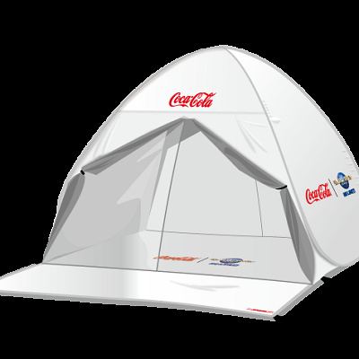 オリジナルワンタッチテント