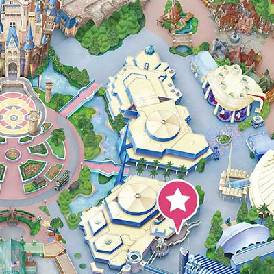 パン・ギャラクティック・ピザ・ポートの場所