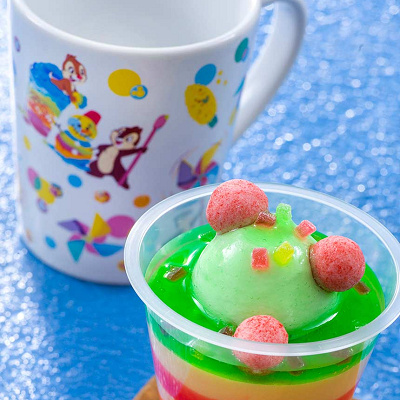 パッションフルーツとバナナのムース