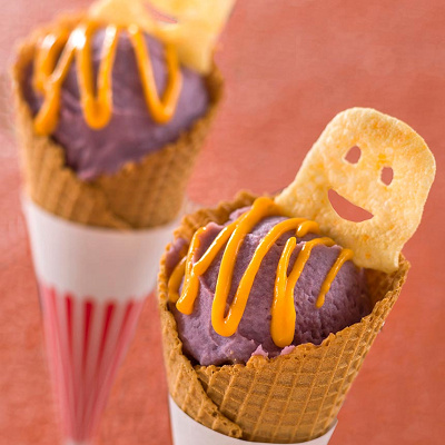 過去の牛カルビコーン