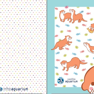 パステルサンシャインA4クリアファイル（サンシャイン水族館オリジナル）