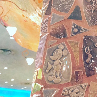 店内の装飾に注目！