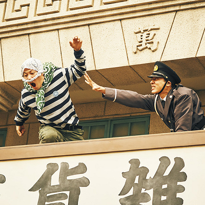 園内で繰り広げられるパフォーマンス