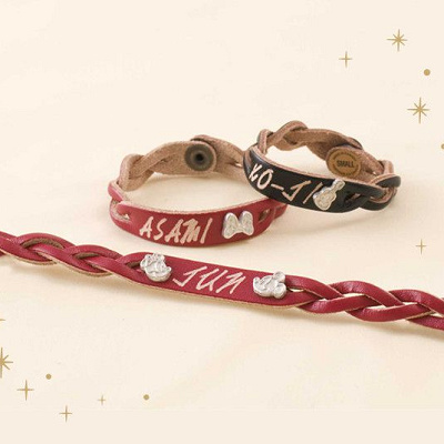 名入れレザーブレスレット