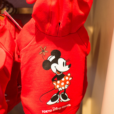 ペット用ミニーパーカー（背中側）