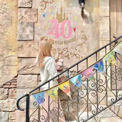 パペリーノ通りの壁画デコレーションでの写真